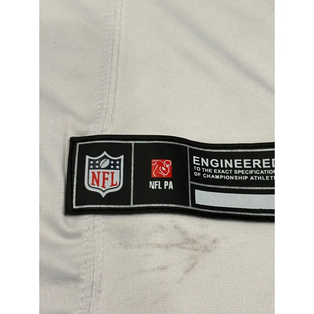 Nike Kansas City Chiefs Patrick Mahomes 15 Stitched Jersey White Mens Small